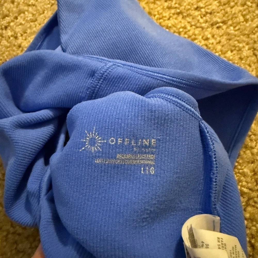 Aerie Blue Sports Bra